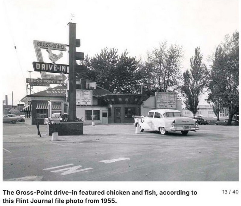 Gross Point Inn (Gross-Point Drive-In) - Flint Journal Photo Of Drive-In (newer photo)